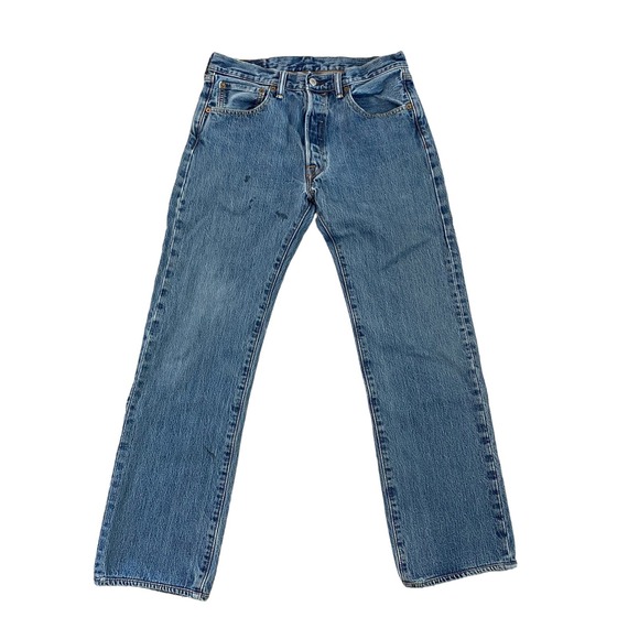 Levi's 501 Straight Jeans Men's 30x30 - Picture 4 of 11